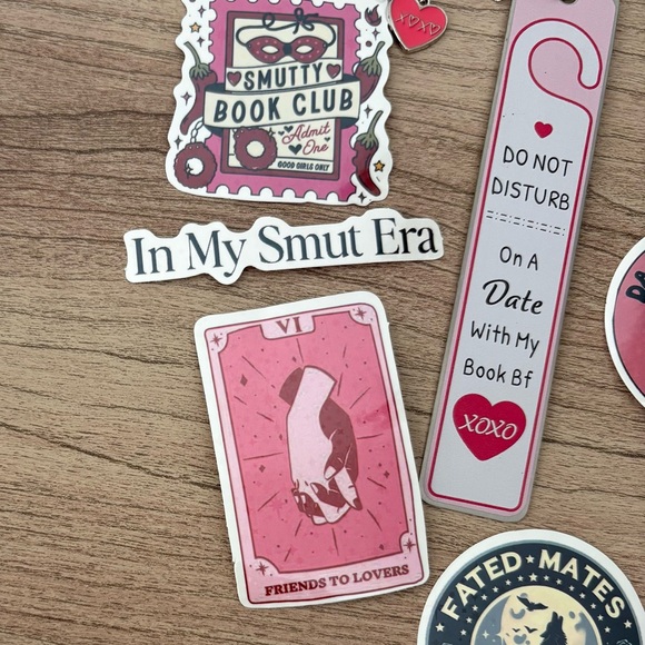 Smutty Book Club Sticker Collection Bookish bundle - Picture 2 of 6